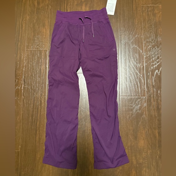 NWT Lululemon Dance Studio mid rise pant Dramatic Magenta Dmmg 6 - Picture 1 of 4
